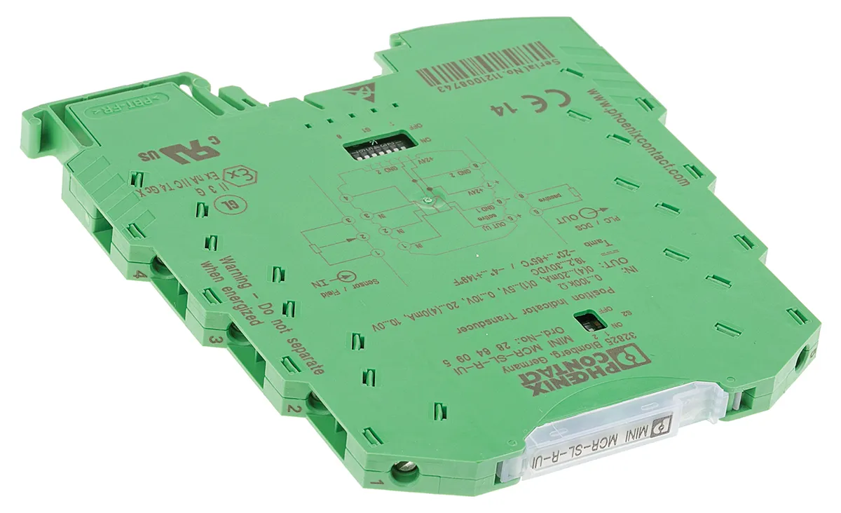 Condizionatore di segnale Phoenix Contact serie MINI MCR, ATEX